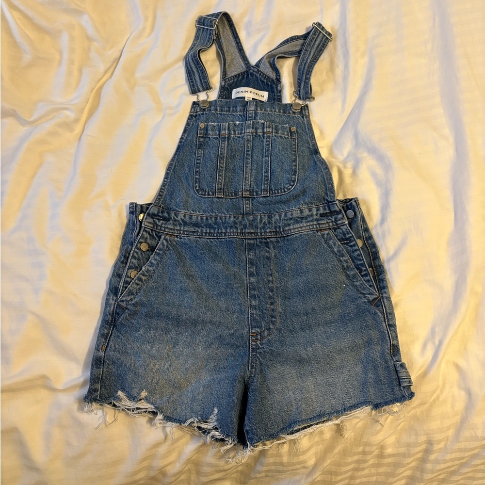 denim forum overalls